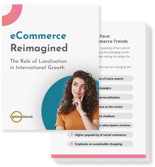 Cover photo of the e-Commerce Reimagined e-book.