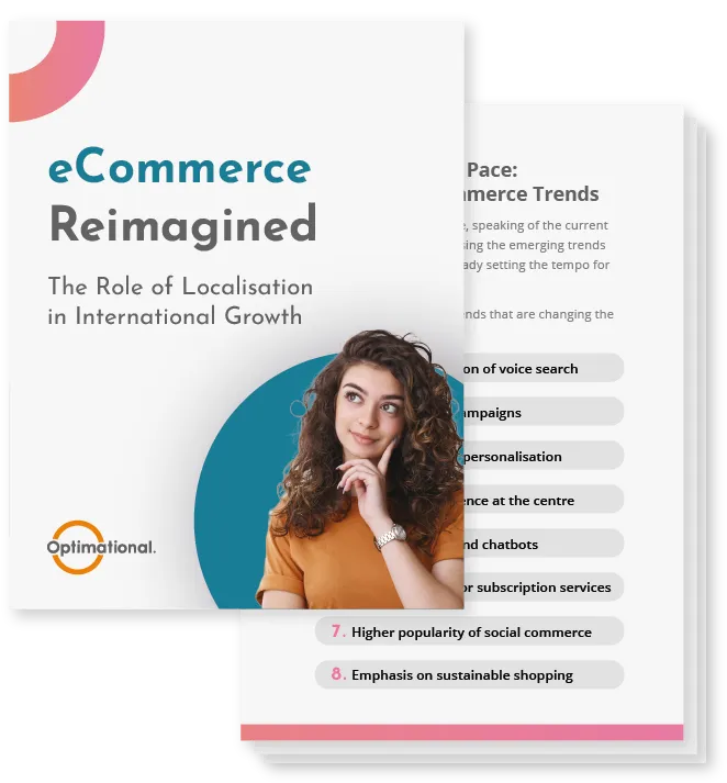 Cover photo of the e-Commerce Reimagined e-book.