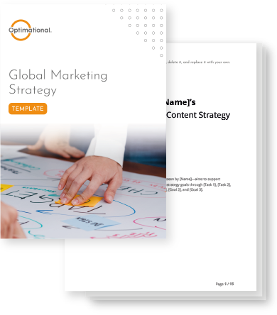 Global Marketing Strategy template